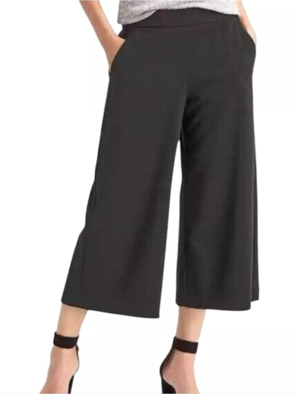 LOFT Pleated Culotte Pants LP | NWT